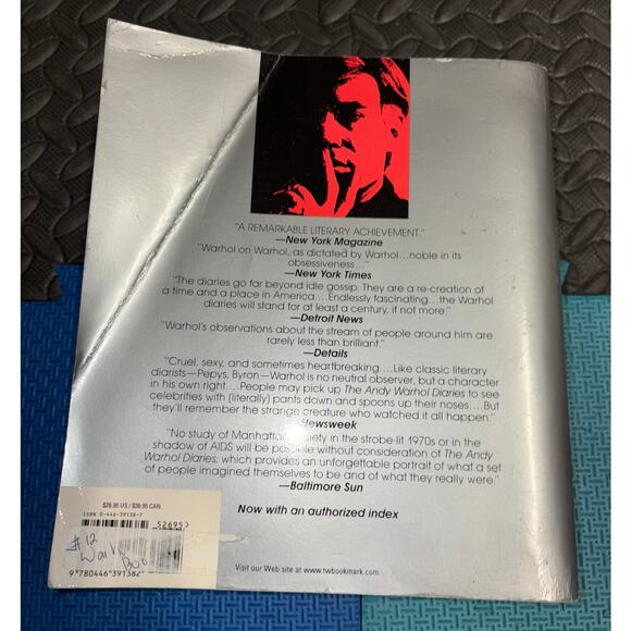 The Andy Warhol diaries book 1991 - Picture 2 of 2